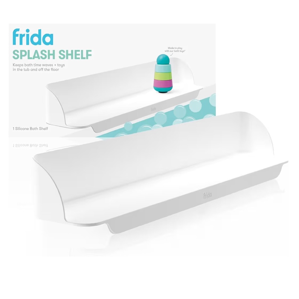 Frida Baby Splash Bathtub Shelf Allows Kids to Splash with No Mess